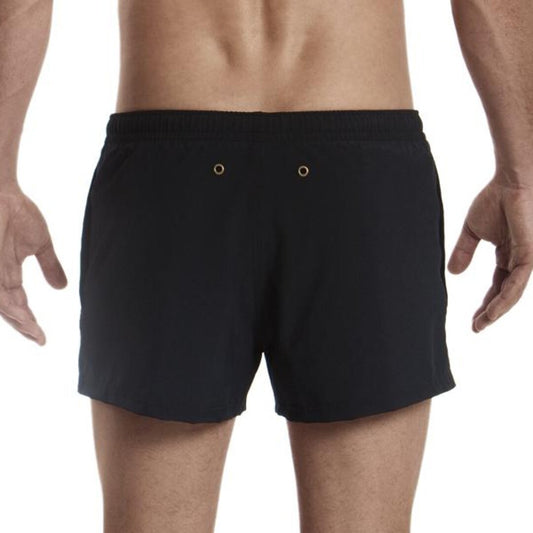 Funky Trunks - Men's Shorty Shorts - Black