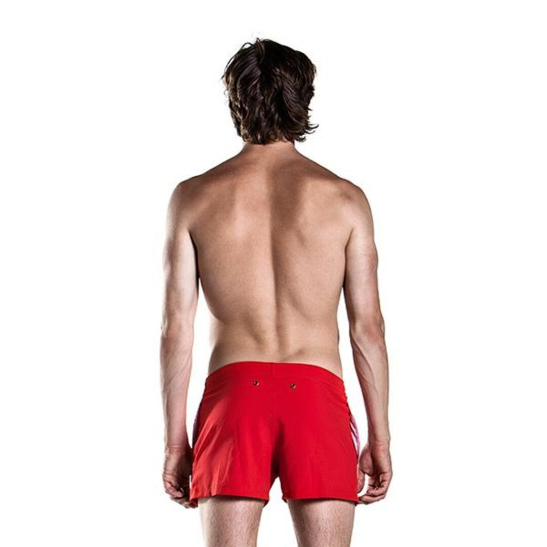 Funky Trunks Shorty Shorts - Red