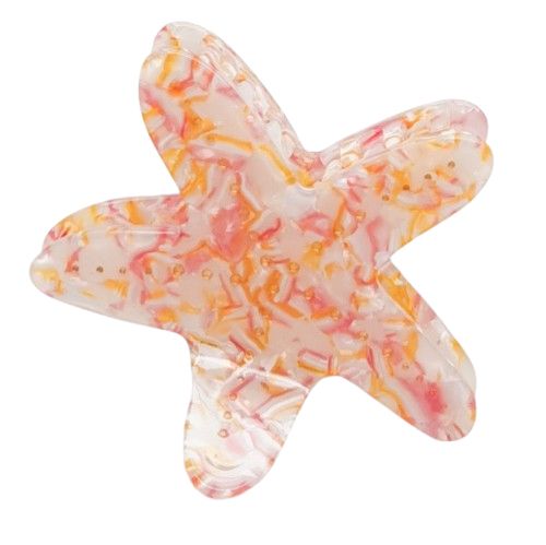 Star Fish Claw Clip - Pink