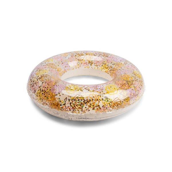 Swim Essentials Inflatable Swim Ring - Shells 90 cm