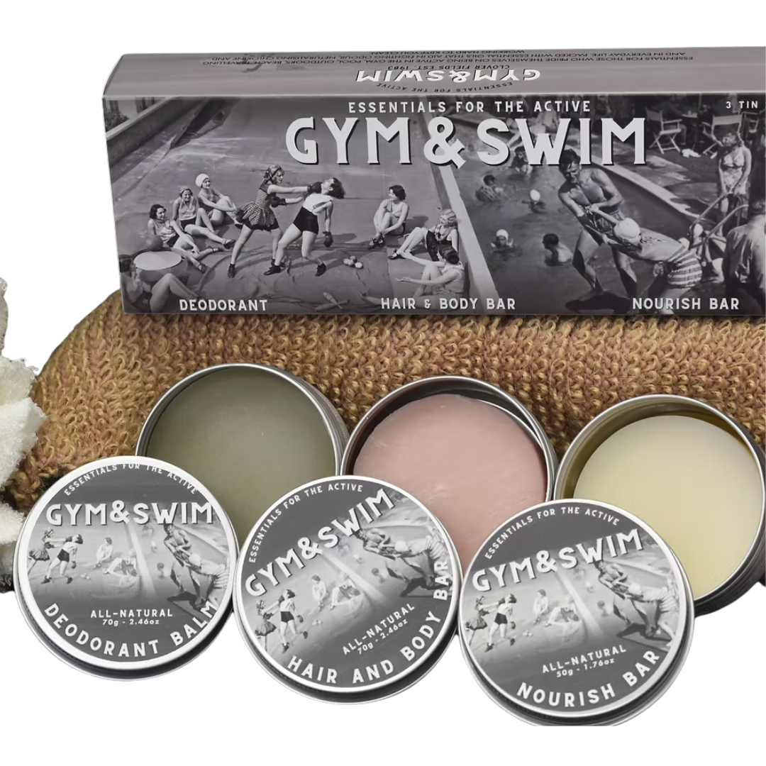 Gym & Swim Pack - 3 Tin Set