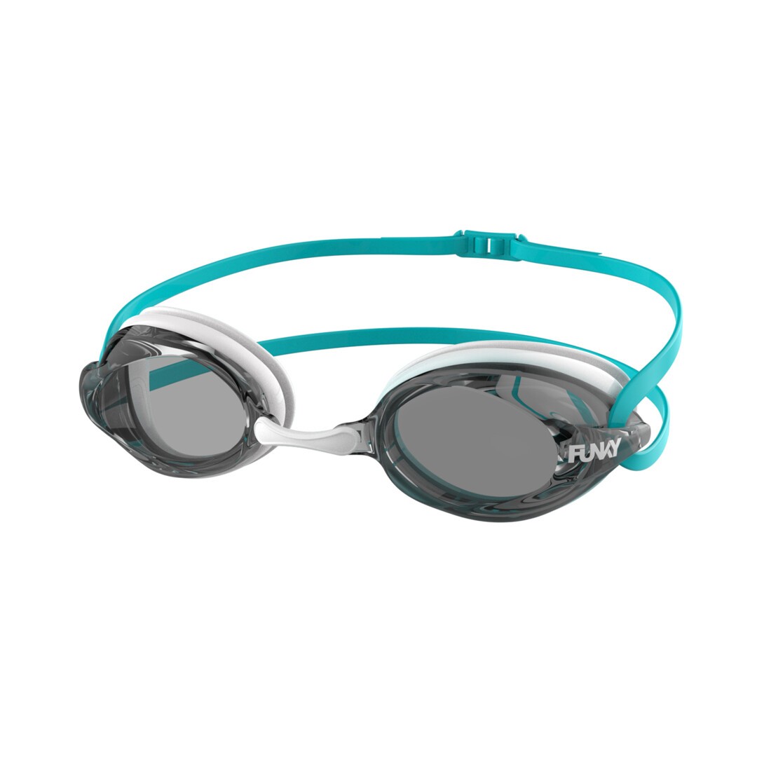 Funky - Training Machine Goggles - White Wash Mirrored