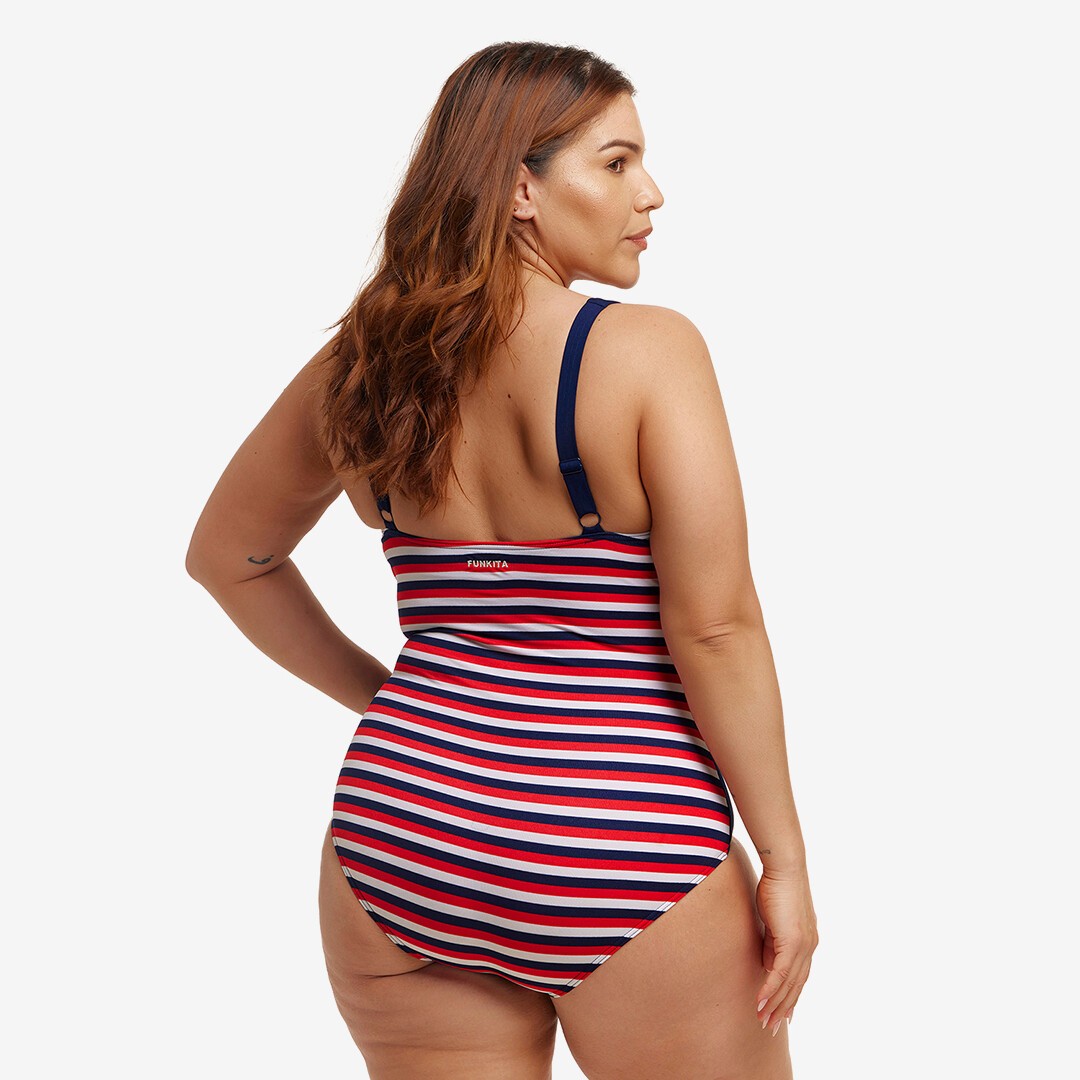 Funkita - Women’s Ruched One Piece - Riveria