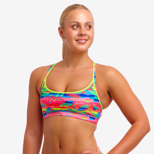 Funkita - Ladies Sports Top and Brief - Free Foliage