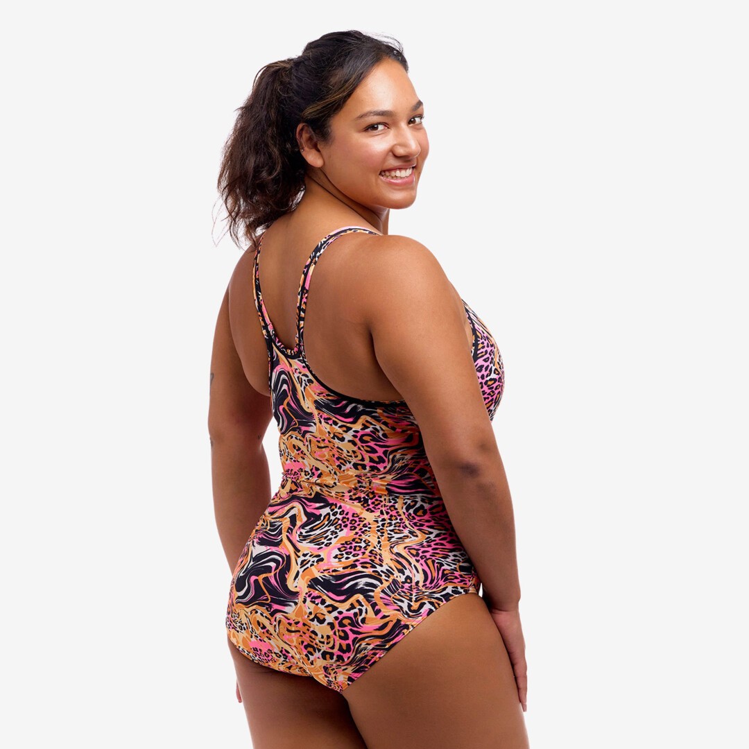 Funkita - Women’s Locked in Lucy One Piece - Tipsy Tiger