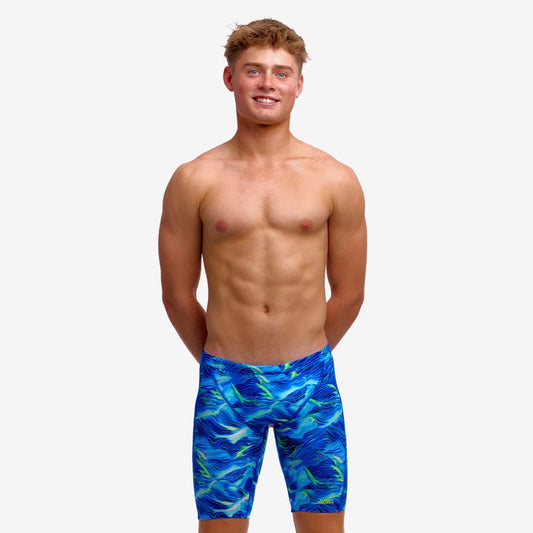 Funky Trunks - Boy's Training Jammers - Storm Chaser