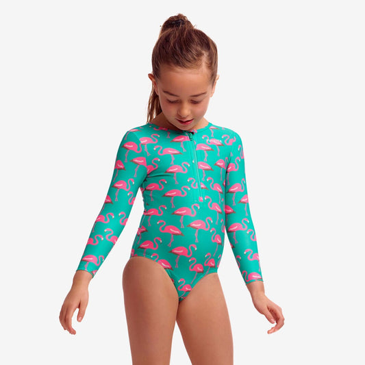 Funkita - Sun Cover One Piece - Go Flamingo!