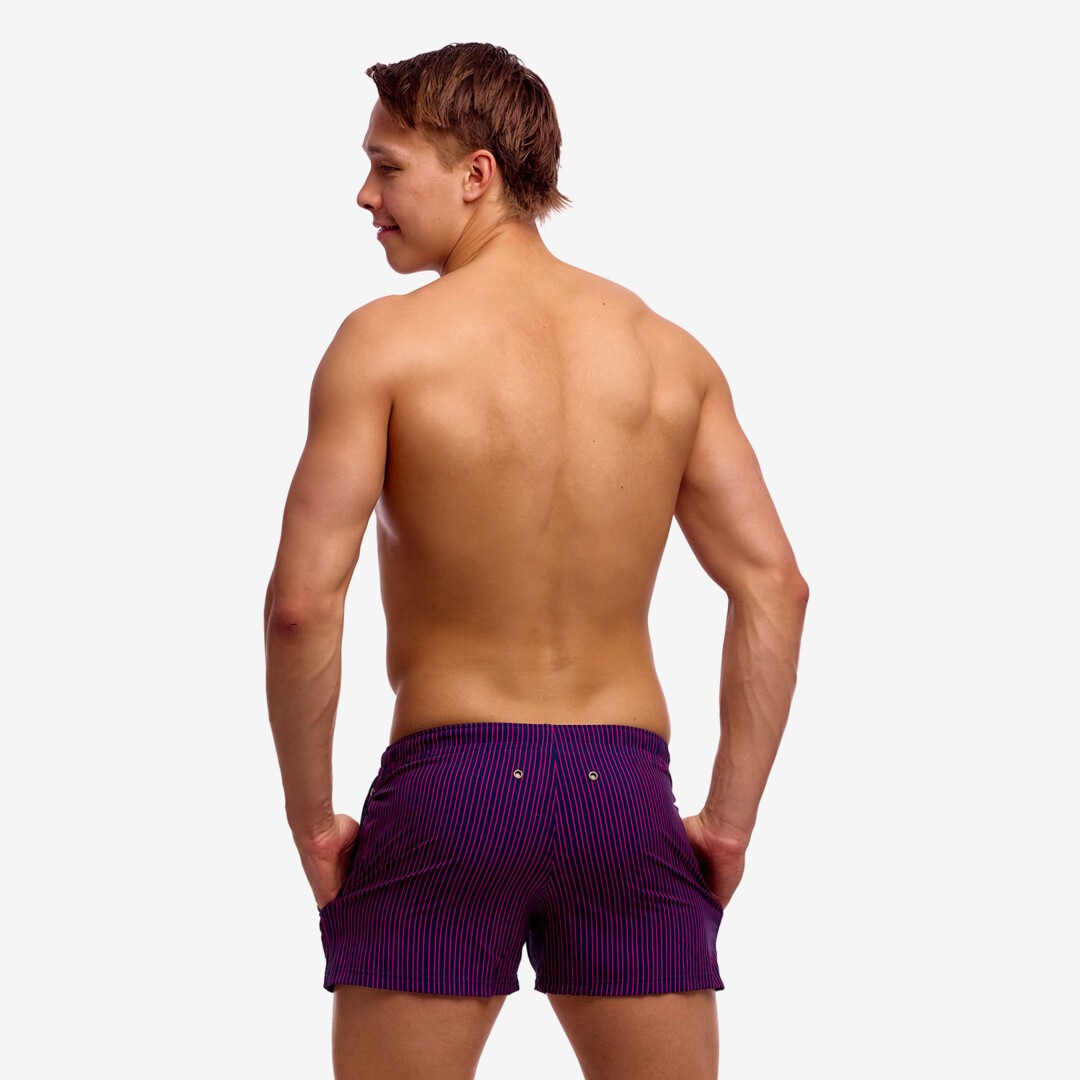 Funky Trunks - Men's Shorty Shorts - Peach Tea