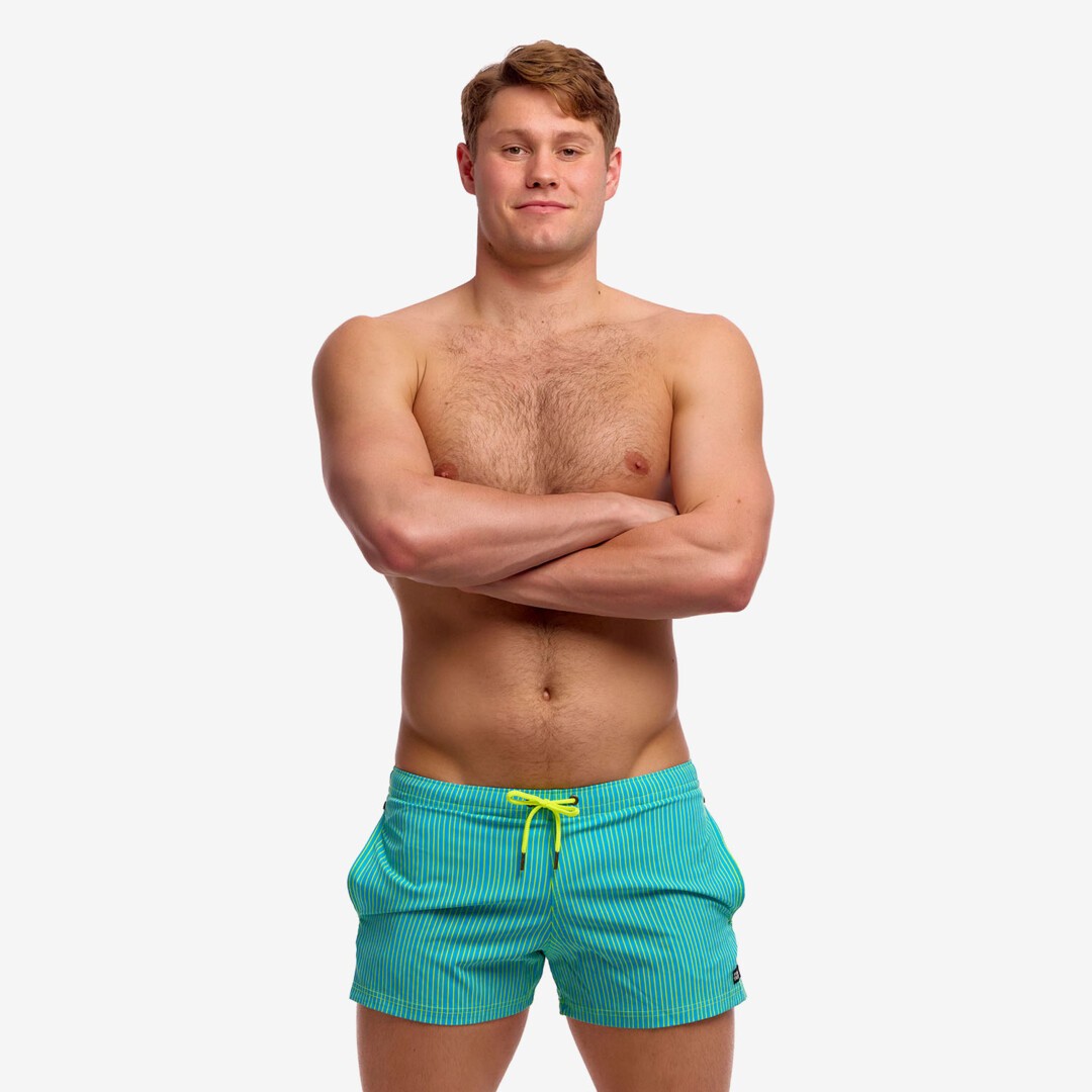 Funky Trunks - Men's Shorty Shorts - Grapetize
