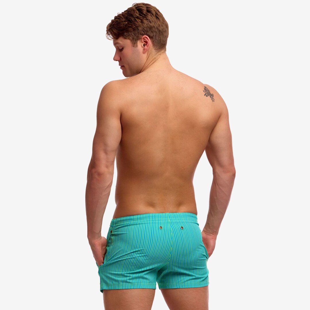Funky Trunks - Men's Shorty Shorts - Grapetize