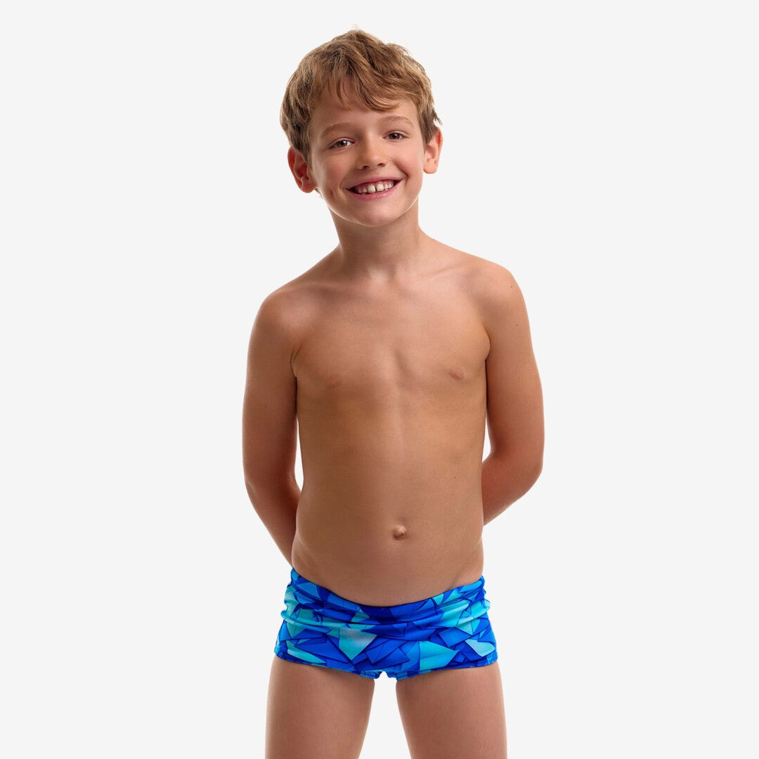 Funky Trunks - Toddler Boys Trunks - Try Blue