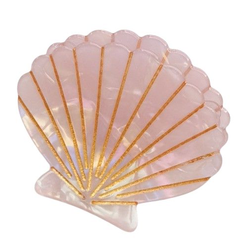 Clamshell Claw Clip Pink