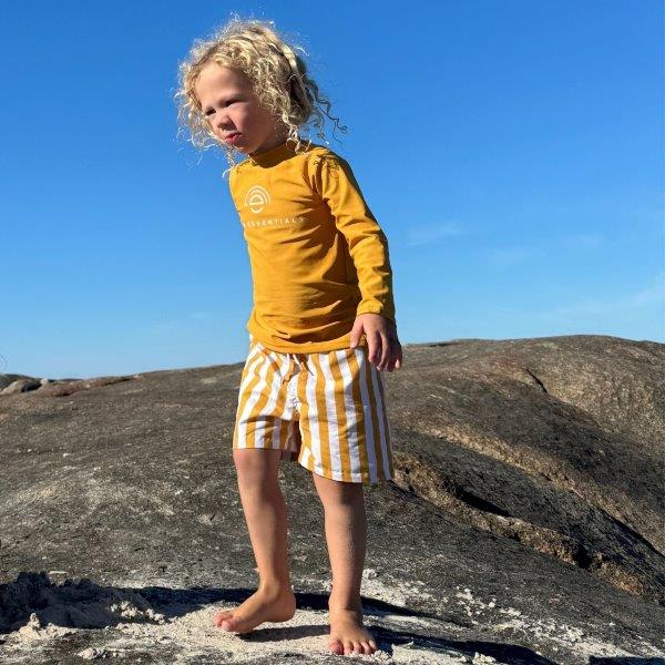 Swim Essentials UV Long Sleeved Rashie - Pure Tones Yellow