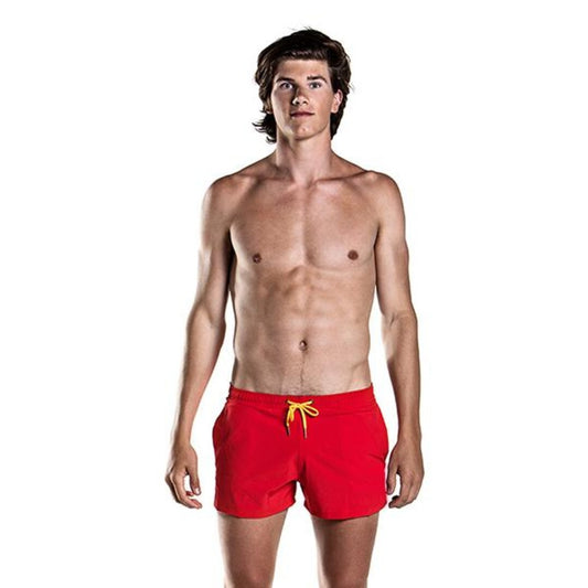 Funky Trunks - Men's Shorty Shorts - Red
