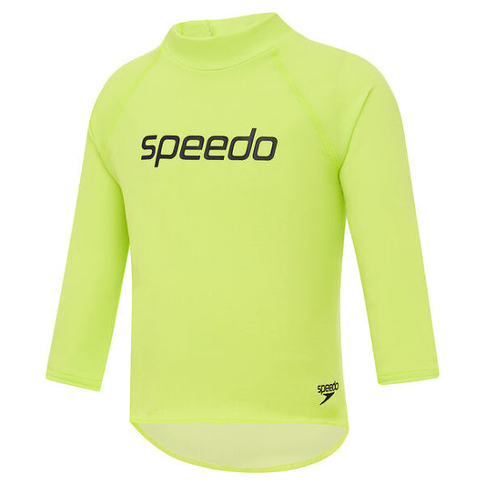 Speedo Toddler Long Sleeve Rashtop - Electric Lime
