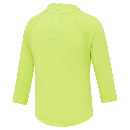 Speedo Toddler Long Sleeve Rashtop - Electric Lime