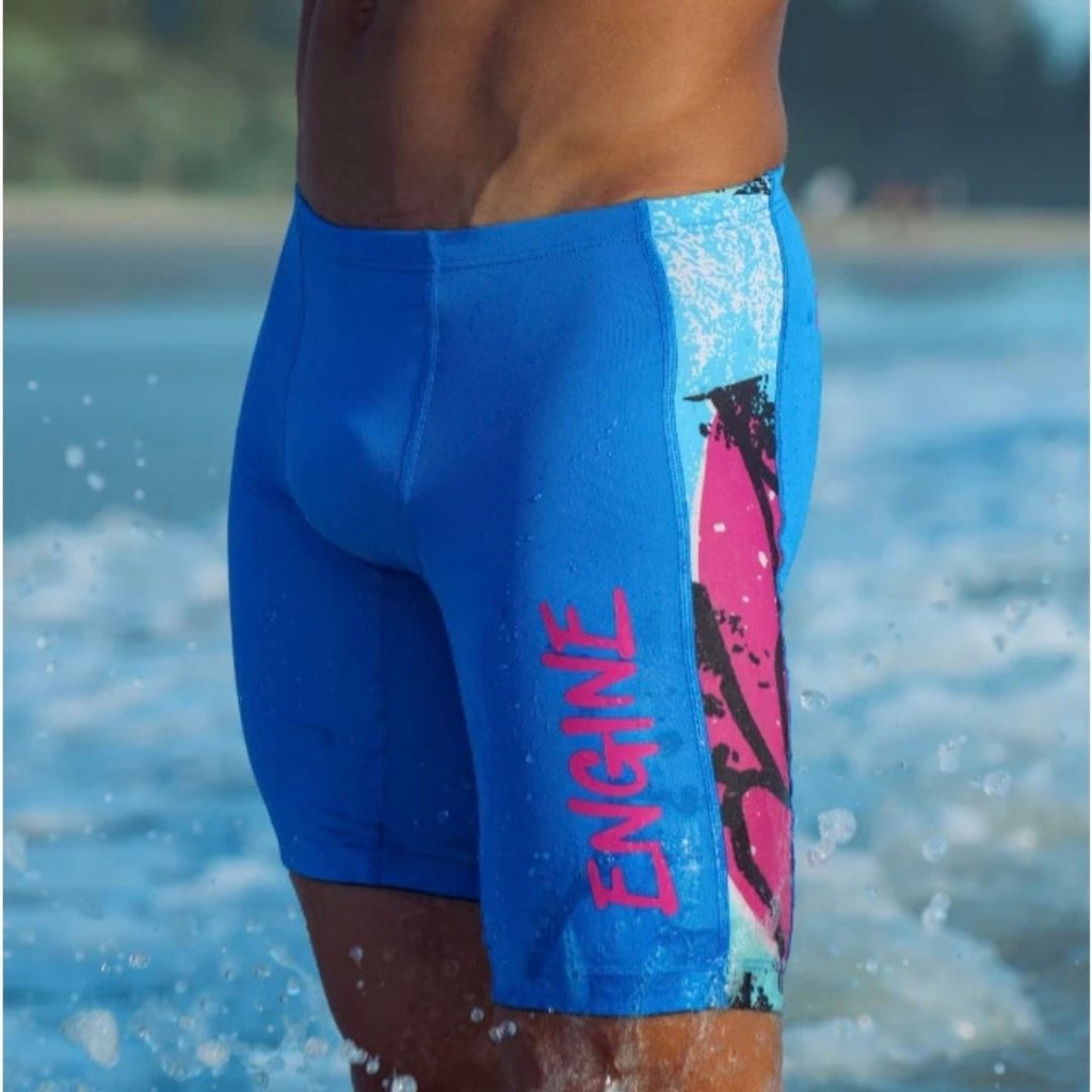 Engine - Boys Spliced Poly Jammers - Spindrift