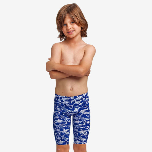 Funky Trunks - Toddler Boys Miniman Jammers - Beached Bro