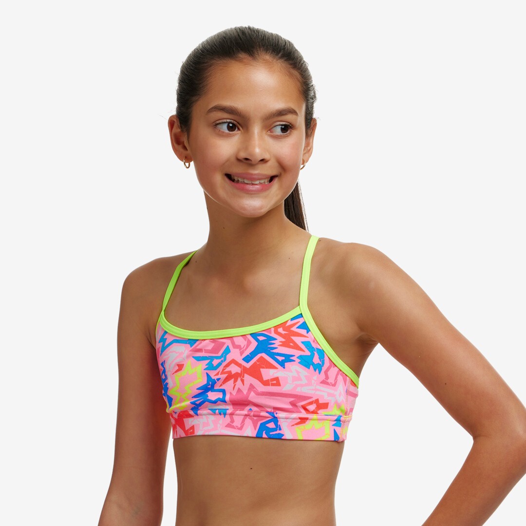 Funkita - Girls Racerback Two Piece - Rock Star