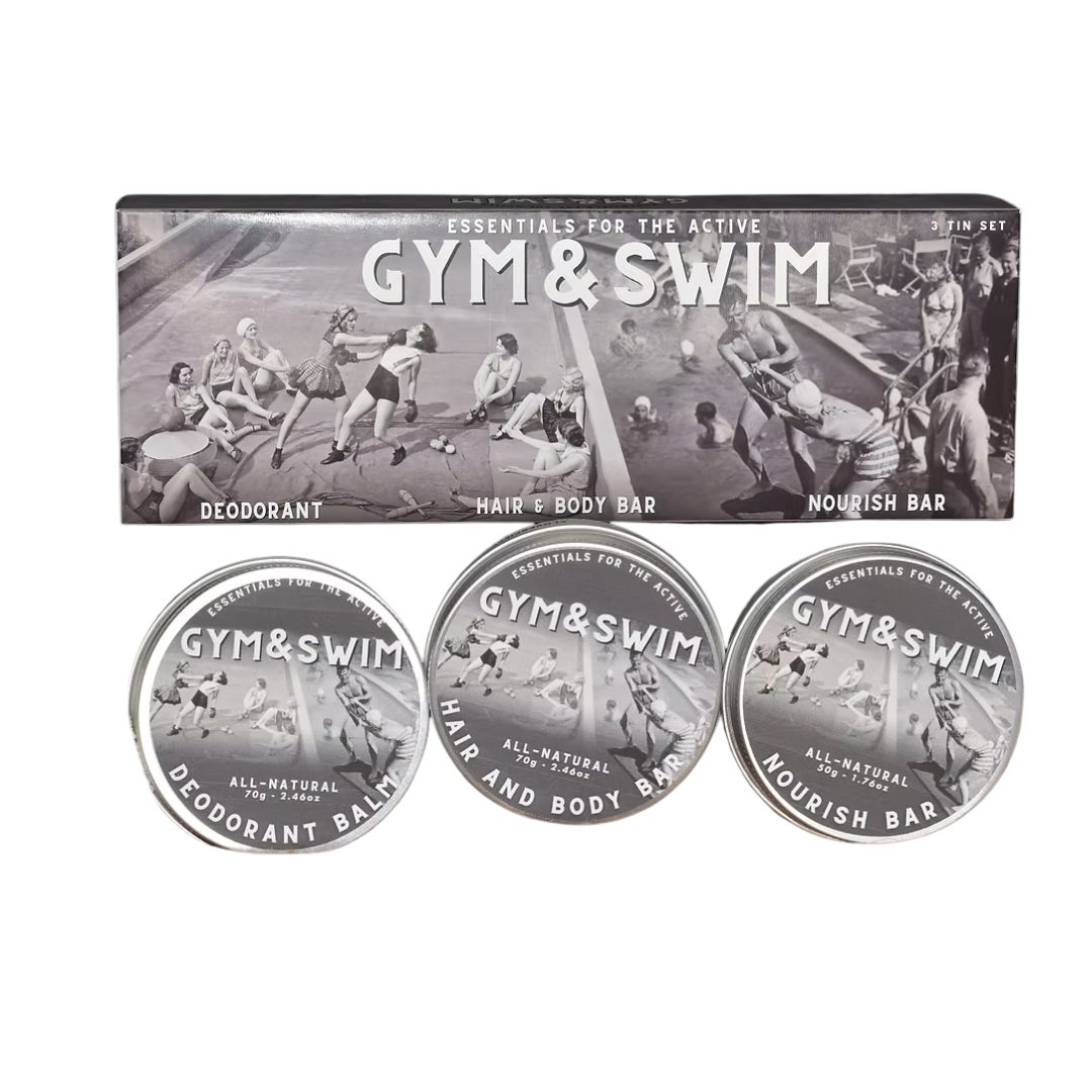 Gym & Swim Pack - 3 Tin Set