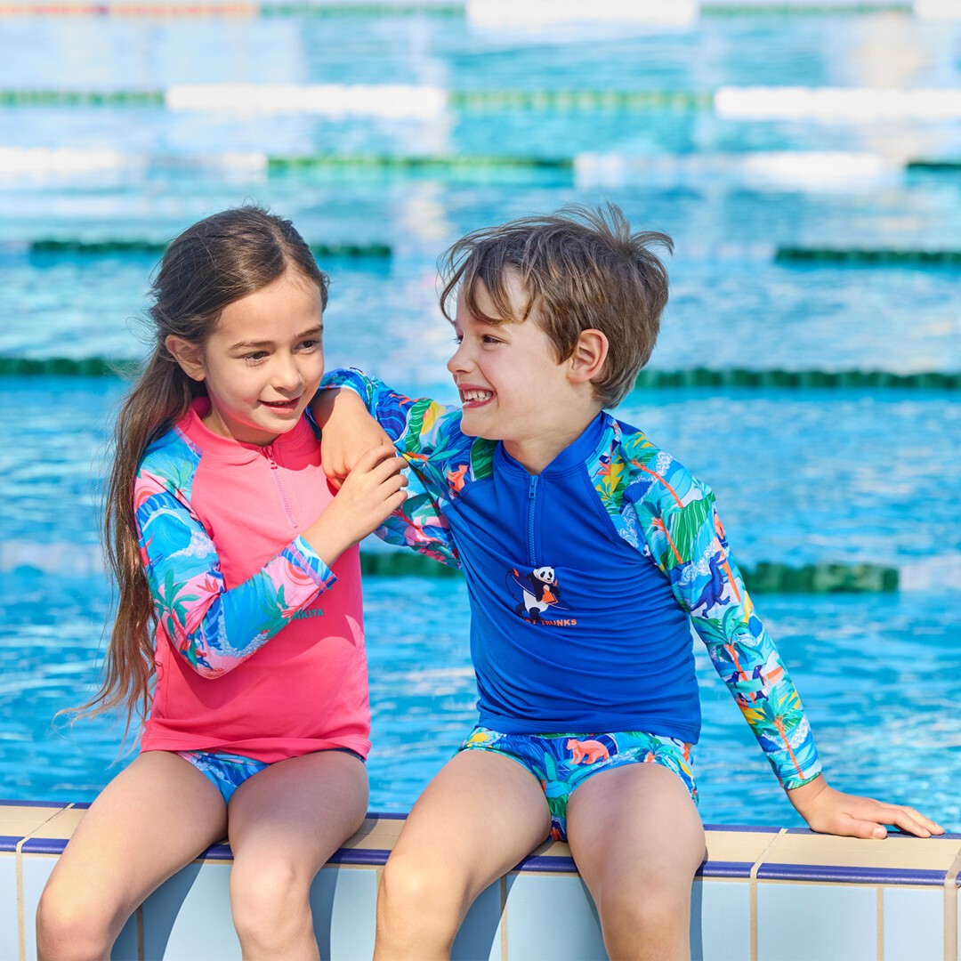 Funkita - Toddler Girls Zippy Rashie & Brief - Dudette