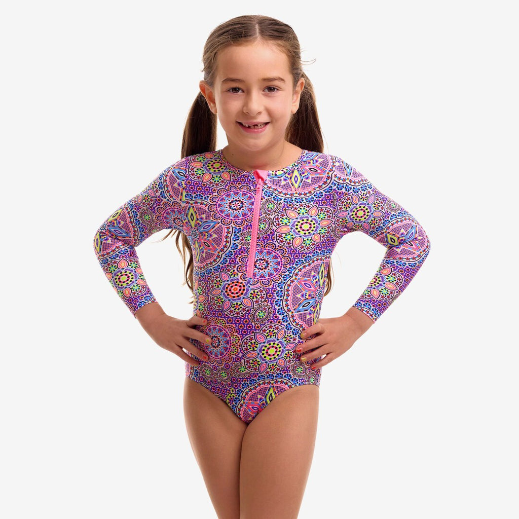 Funkita - Girls Sun Cover One Piece - Love Lacy