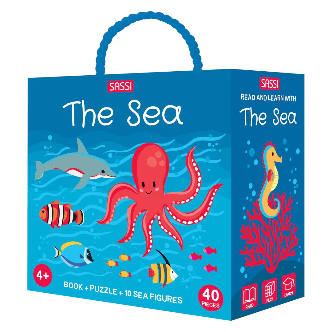 Sassi 3D Puzzle & book set - The Sea