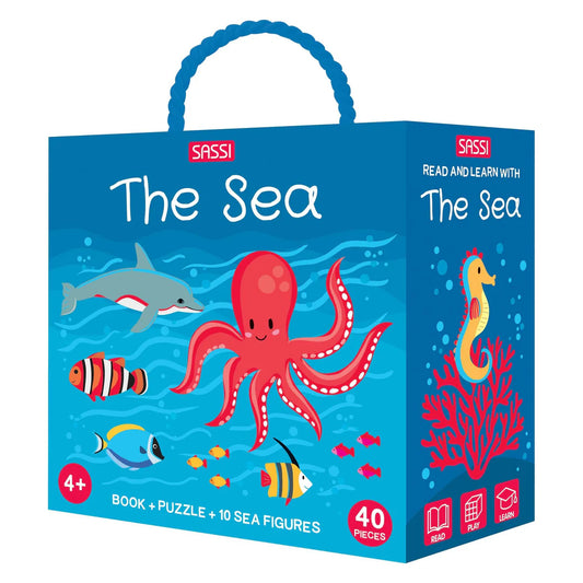 Sassi 3D Puzzle & book set - The Sea