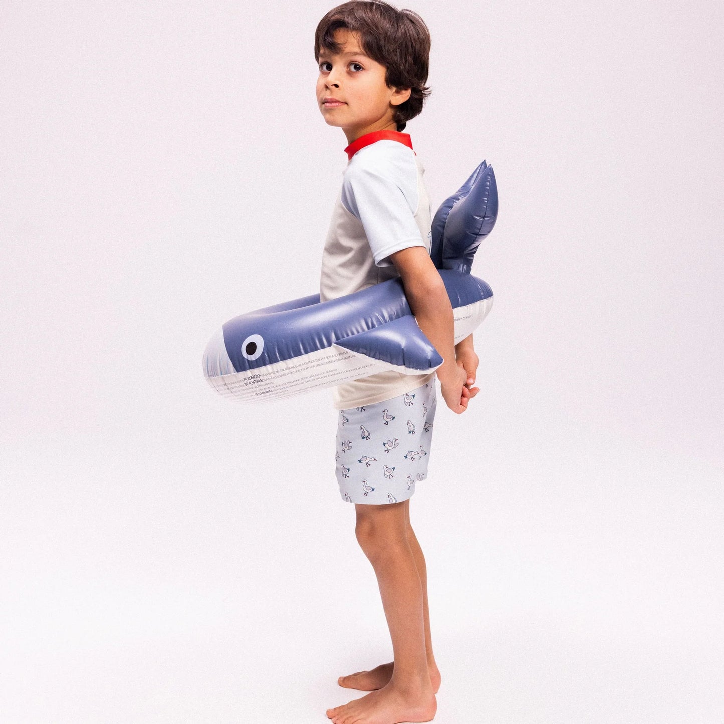 Swim Essentials Inflatable Swim Ring 55cm  - Walter Whale