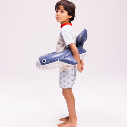Swim Essentials Inflatable Swim Ring 55cm  - Walter Whale
