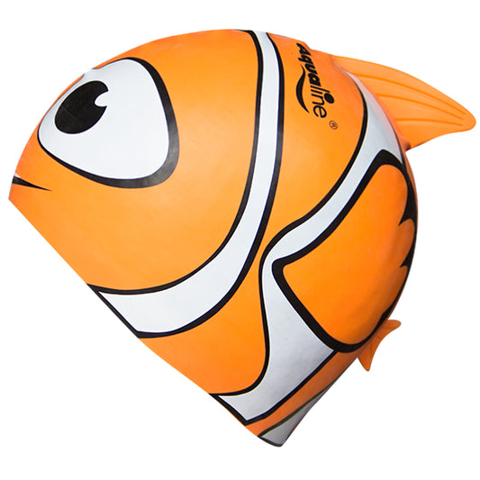 Aqualine - Junior Silicone Fish Cap - Orange