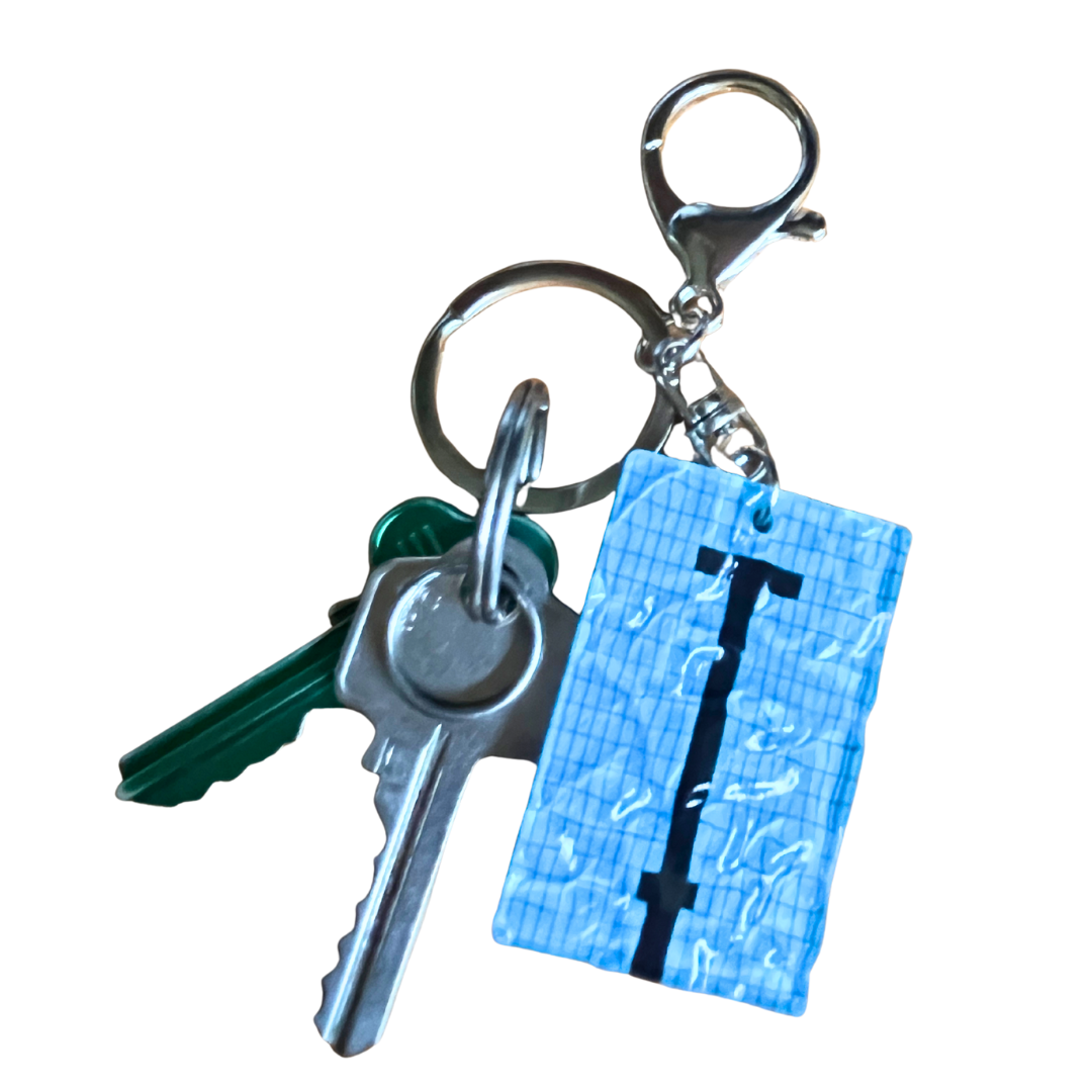 Lap Lane Key Ring