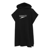 Speedo Hooded Towel Junior - Black