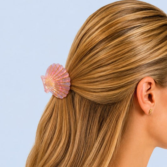 Clamshell Claw Clip Pink
