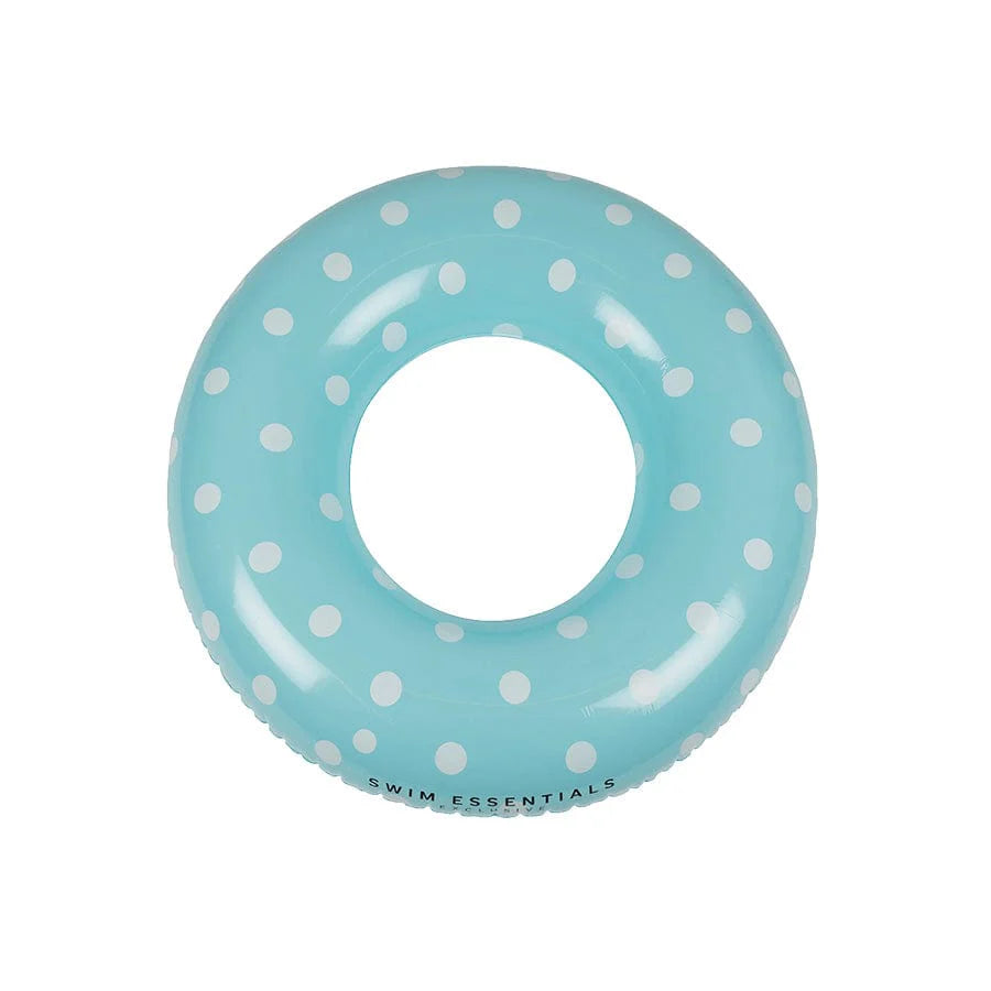 Swim Essentials Inflatable Swim Ring - Blue Dots 55 cm